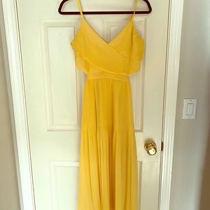 Ali & Jay for the gram chiffon midi dress